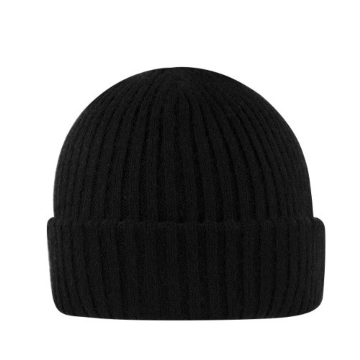 U20900CBBLACK - Cuffed Beanie - Black