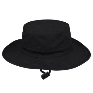 H2100BLACK - Ripstop Bush Hat - Black