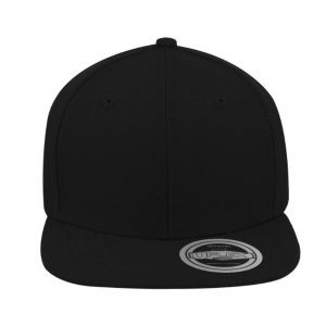 KU15606BLACK - Uflex Youth Snapback 6P Flat - Black
