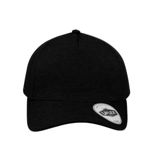 U21503RQBLK - 5 Panel RQ Trucker Cap - Black