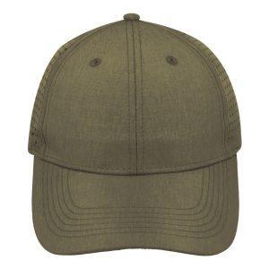 P23600BROWN - Ultra Melange 6 Panel Cap - Brown