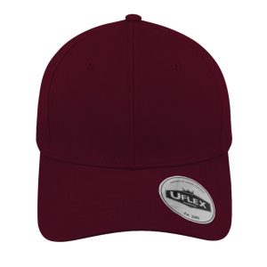 U15610BURGUNDY - Uflex Old School 6P Adjustable - Burgundy