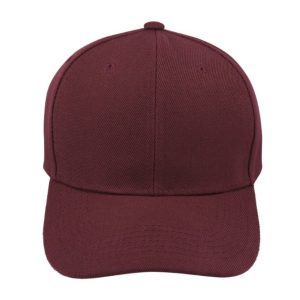 V6038BURGUNDY - Value Fade Resistant Cap - Burgundy
