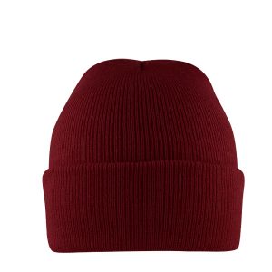 KB001BURGANDY - Kiddies Knitted Beanies - Burgundy