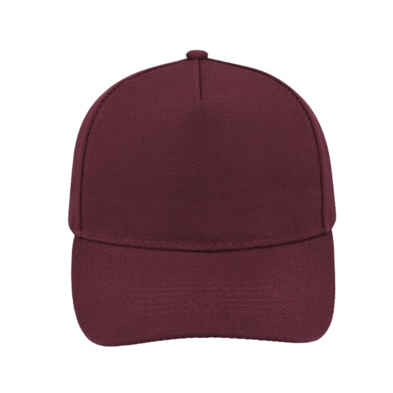 V5038BURGUNDY - 5 Panel Acrylic Cap - Burgundy