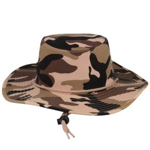 S6048CAMBRN-M - Safari Wide Brim - Camo Brown / Medium