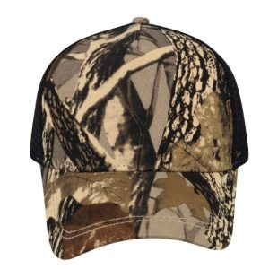 5003CAOAK - MAC Trucker Cap - Camo Oak/Black