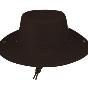 S6048CHOC-L - Safari Wide Brim - Chocolate / Large