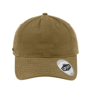 U15614DARK TAN - Uflex Waxed Cotton Canvas 6P - Dark Tan