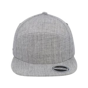 U15607GREYMEL - Uflex Fashion 6P Snapback - Grey Melange