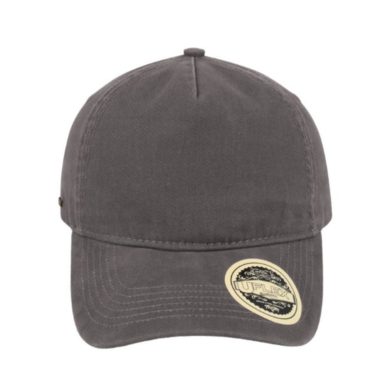 U15511GREY - Uflex Vintage 5P Strap back - Grey