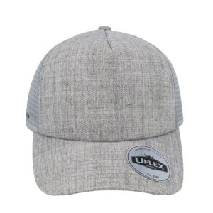 KU15502GRY/GRY - Uflex Youth Curved Peak Trucke - Grey/Grey
