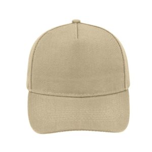V5038KHAKI - 5 Panel Acrylic Cap - Khaki