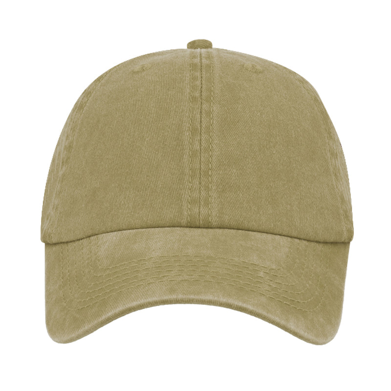 C10606KHAKI - Max Wash Dad Cap - Khaki