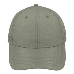 P23600LTGREY - Ultra Melange 6 Panel Cap - Light Grey