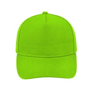 V5038LIME - 5 Panel Acrylic Cap - Lime