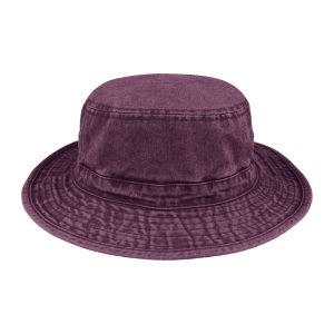 H2101MAROON - Max Wash Bucket Hat - Maroon