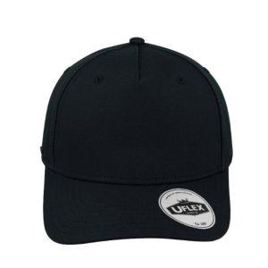 U15518NVY - Uflex 5P Curved Peak Snapback - Navy