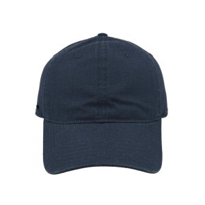 U25610NAVY - Washed Light Canvas Dad 6P Cap - Navy