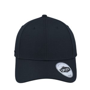 U20608RCNAVY - Uflex 6 Panel Snapback Cap - Navy
