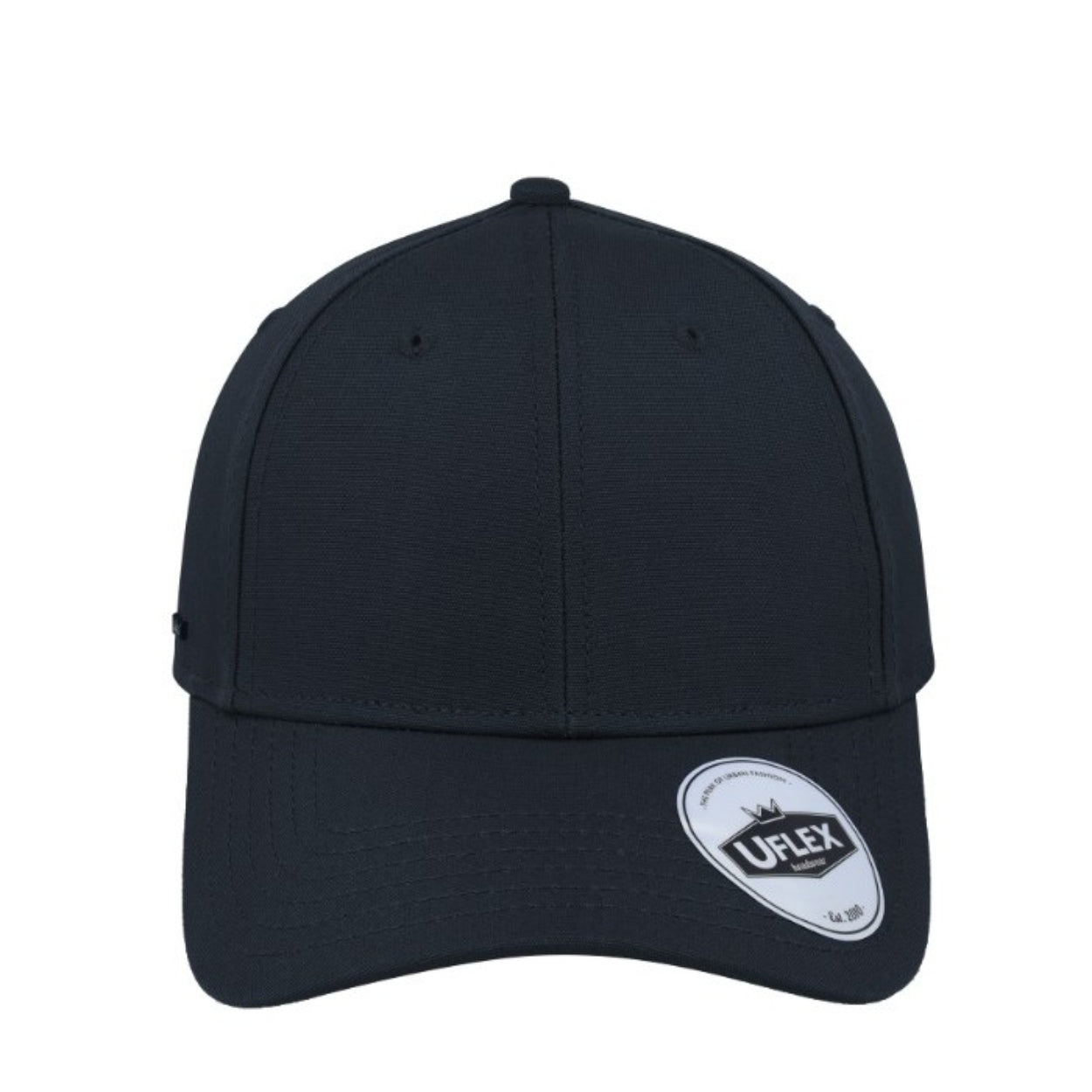 U20608RCNAVY - Uflex 6 Panel Snapback Cap - Navy