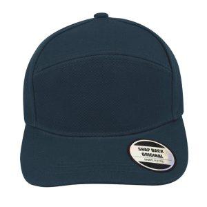 S23601NAVY - Horizon Curved Peak Snapback - NAVY