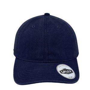 U22610NAVY - 6P Washed Canvas Dad Cap - Navy