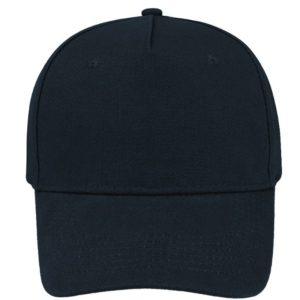 5001NAVY - Super 5 Panel Cotton Cap - Navy