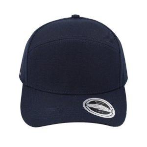 U23607NAVY - Uflex Fashion 6P Curved Peak - Navy