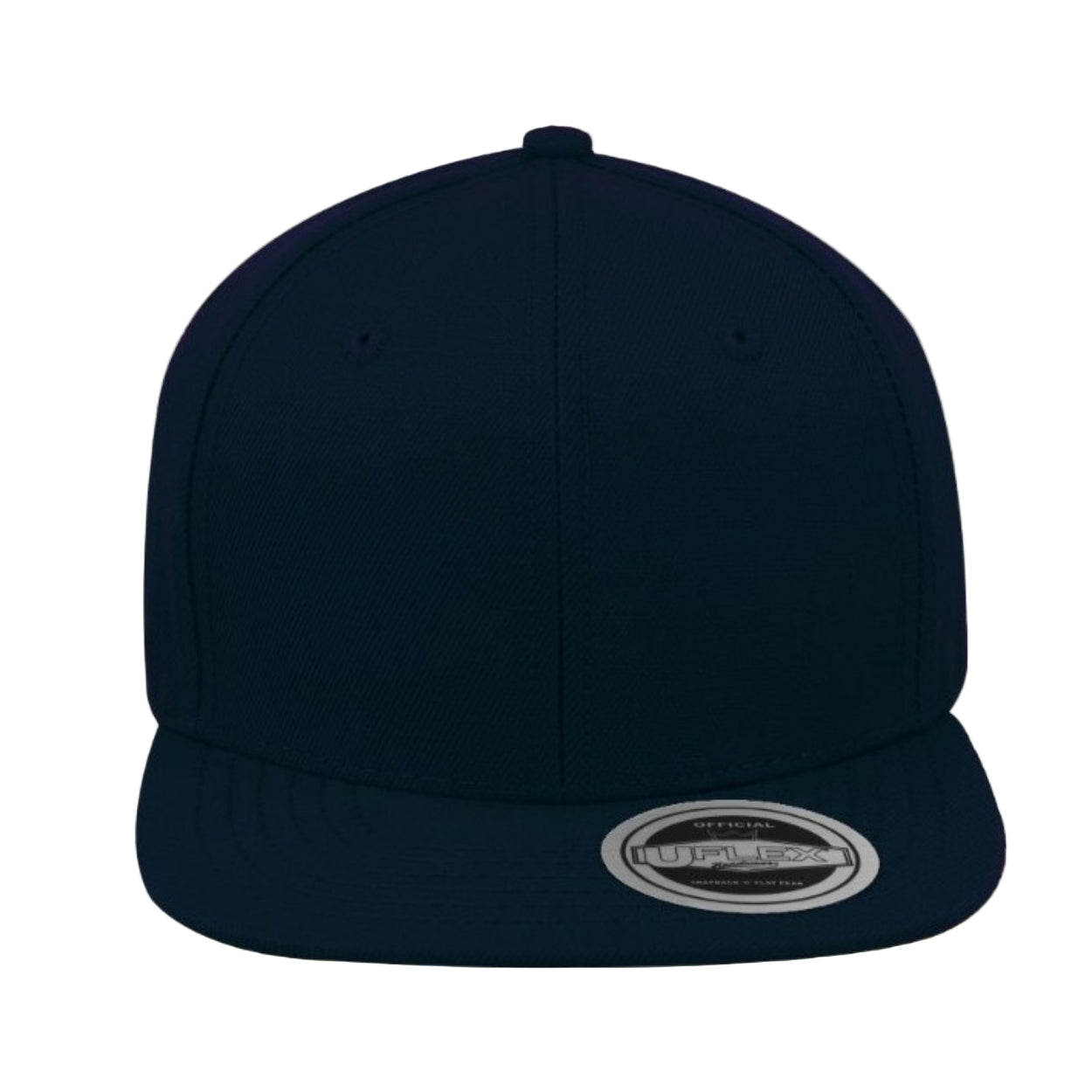 KU15606NAVY - Uflex Youth Snapback 6P Flat - Navy