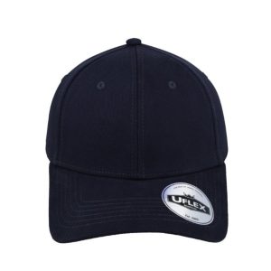 U15603NAVY-S/M - Uflex Prostyle 6 Panel Fitted - Navy / Small/Medium