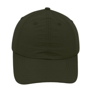 F23600OLIVE - Crushed Nylon 6 Panel Cap - Olive