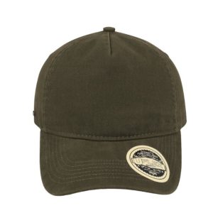 U15511OLIVE - Uflex Vintage 5P Strap back - Olive
