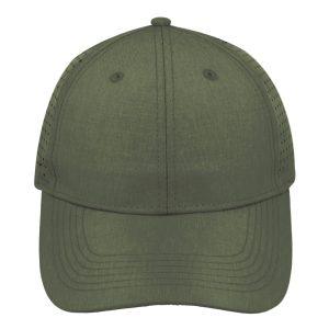P23600OLIVE - Ultra Melange 6 Panel Cap - Olive