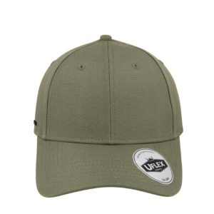 U20608RCOLIVE - Uflex 6 Panel Snapback Cap - Olive