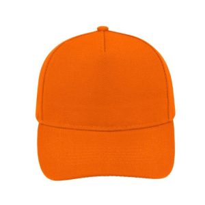 V5038ORANGE - 5 Panel Acrylic Cap - Orange