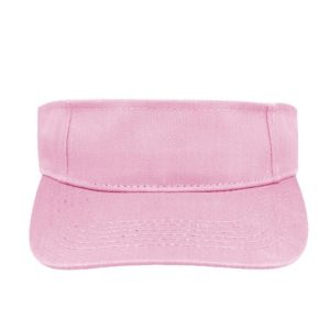 6052PINK - Twill Visor - Pink