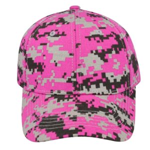 17608PINK - Pixel Camo Cap - Pink