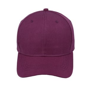 '- American Curved Peak Cap - Purple