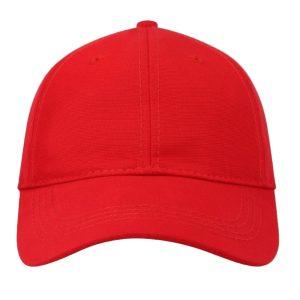 6043RED - Executive Ottoman Cap - Red
