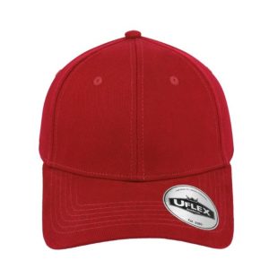 KU15603RED-S/M - Uflex Youth Pro Style Cap - Red / Small/Medium
