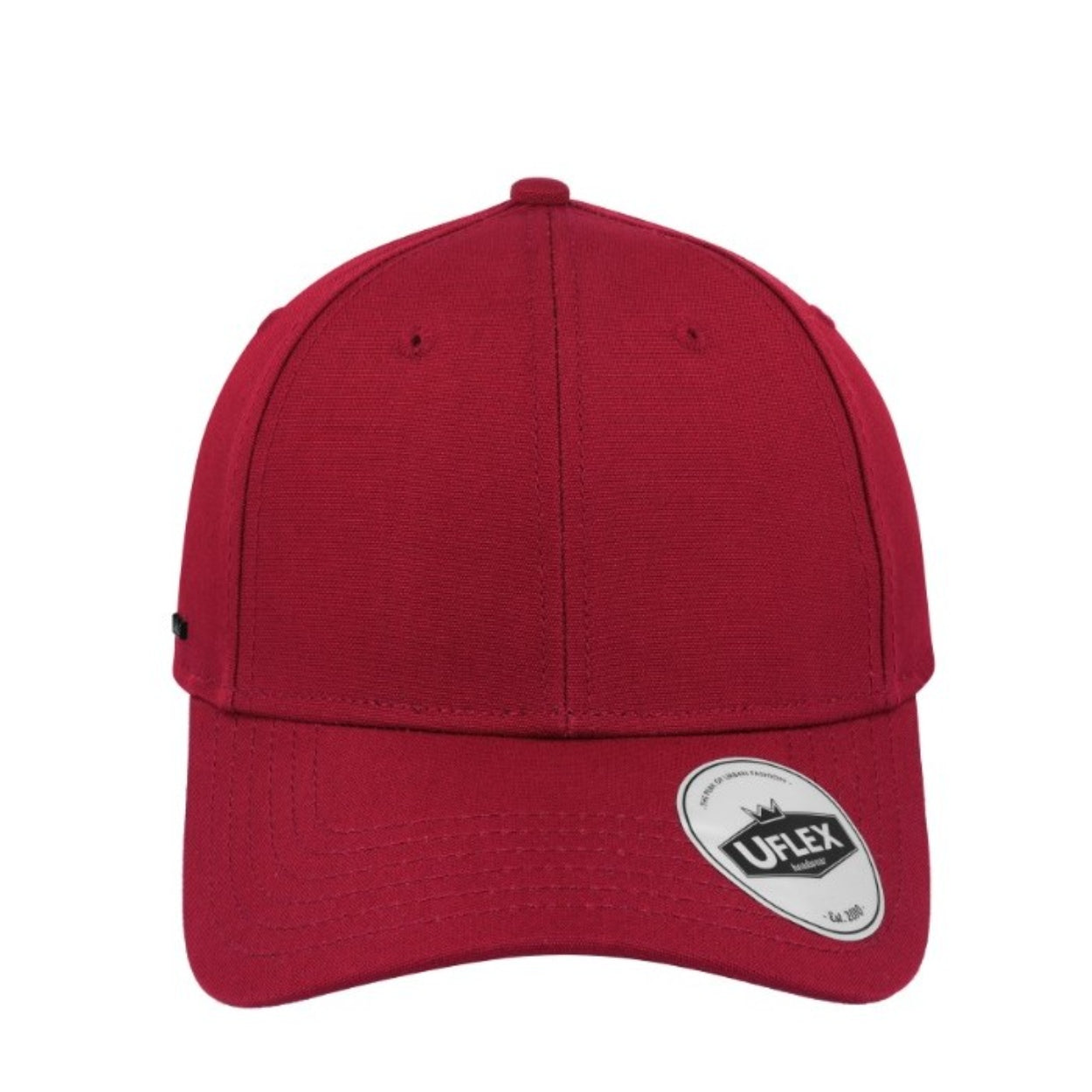 U20608RCRED - Uflex 6 Panel Snapback Cap - Red