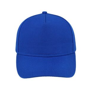 V5038ROYAL - 5 Panel Acrylic Cap - Royal