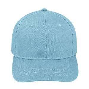V6009SKY - 6 Panel Br Cotton Cap - Sky