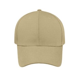 S21600STONE - Ripstop 6 Panel Cap - Stone