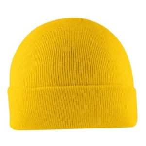U22902SUNSHINE - Viscose Cuffed Beanie - Sunshine