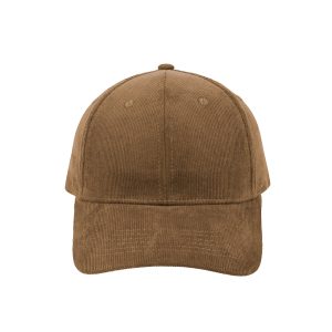 F24600TAN - Corduroy 6 Panel Cap - Tan