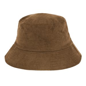 H2401TAN-59CM - Corduroy Bucket Hat - Tan / 59cm