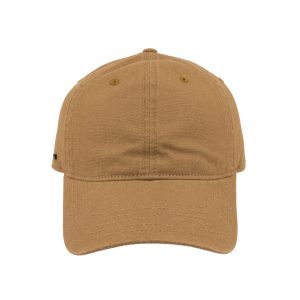 U25610TAN - Washed Light Canvas Dad 6P Cap - Tan