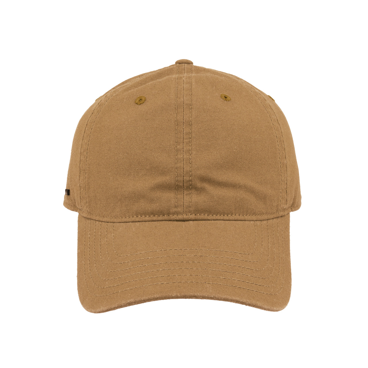 U25610TAN - Washed Light Canvas Dad 6P Cap - Tan